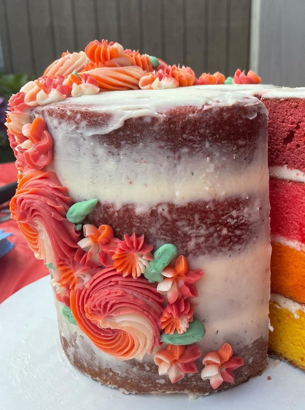 rainbow cake